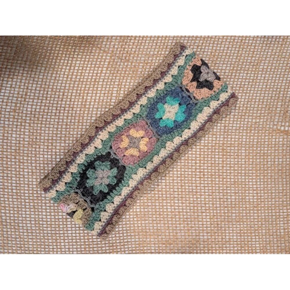 Crochet Granny Square Headband